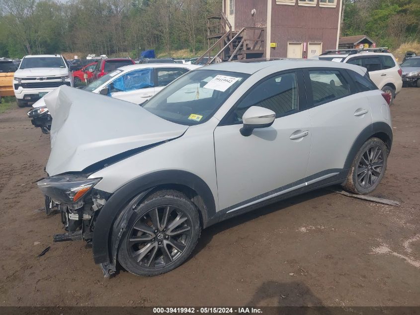 2017 Mazda Cx-3 Grand Touring VIN: JM1DKFD77H0155145 Lot: 39419942