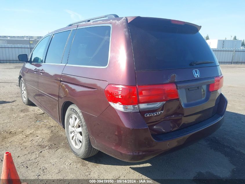 2010 Honda Odyssey Ex VIN: 5FNRL3H49AB002159 Lot: 39419950