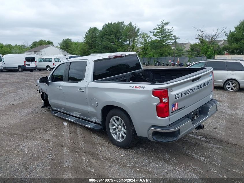 2021 Chevrolet Silverado 1500 4Wd Short Bed Lt VIN: 1GCUYDED3MZ133348 Lot: 39419975