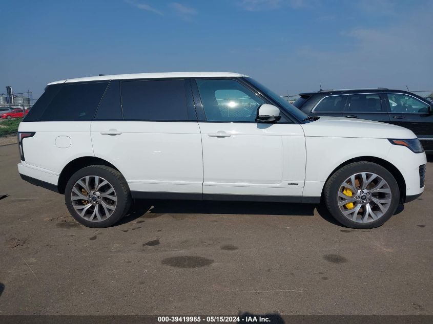 2018 Land Rover Range Rover 5.0L V8 Supercharged VIN: SALGS5REXJA390131 Lot: 39419985