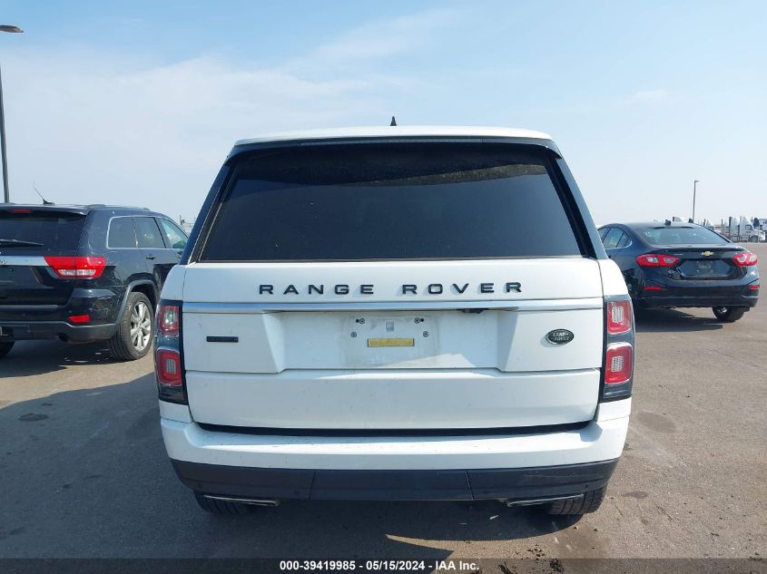 2018 Land Rover Range Rover 5.0L V8 Supercharged VIN: SALGS5REXJA390131 Lot: 39419985