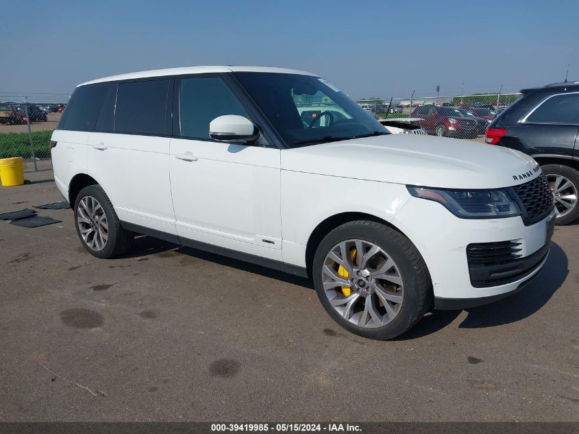 2018 Land Rover Range Rover 5.0L V8 Supercharged VIN: SALGS5REXJA390131 Lot: 39419985