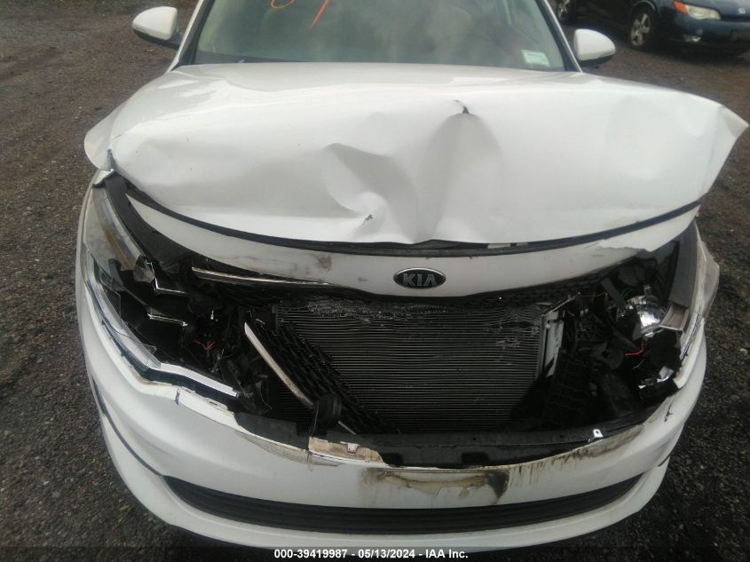 2016 Kia Optima Lx VIN: 5XXGT4L31GG070621 Lot: 39419987