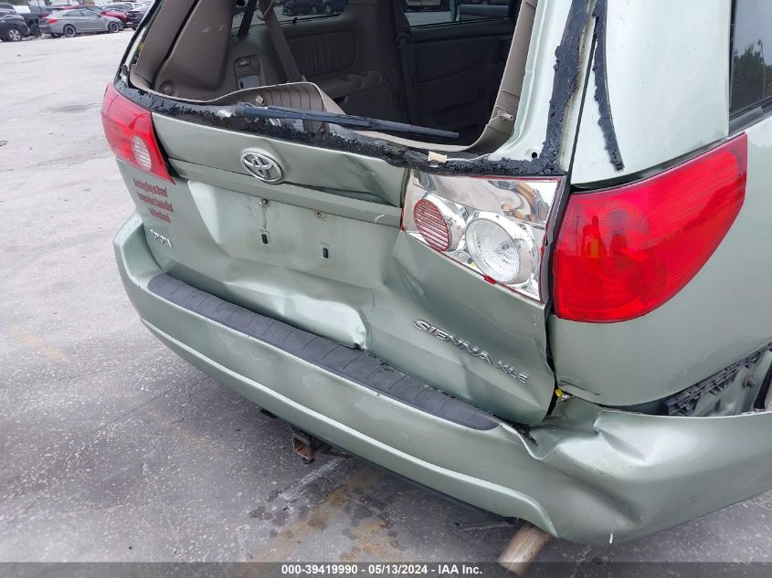 2010 Toyota Sienna Xle VIN: 5TDYK4CC9AS324816 Lot: 39419990