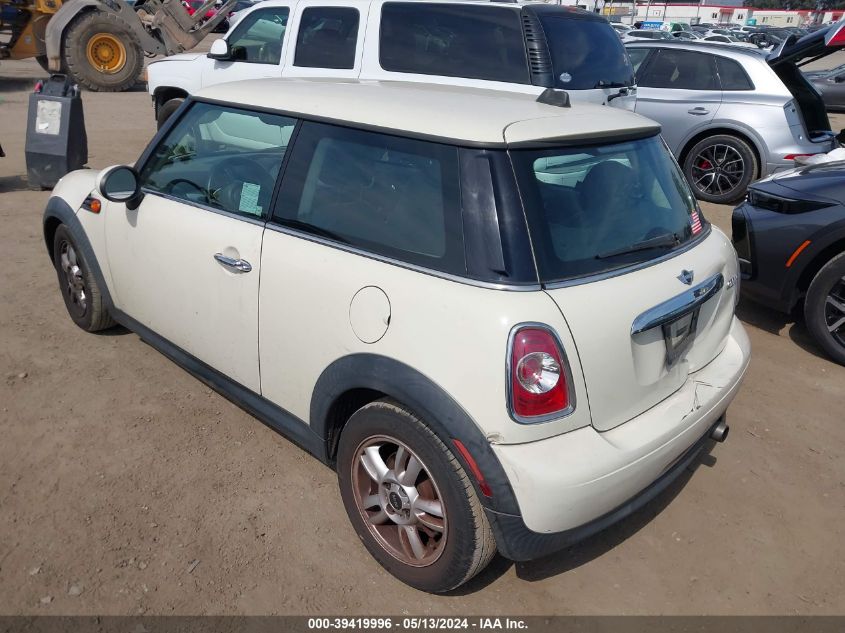 2013 Mini Hardtop Cooper VIN: WMWSU3C53DT687059 Lot: 39419996