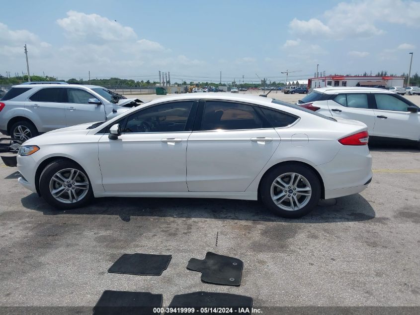 2018 Ford Fusion Se VIN: 3FA6P0HD5JR200781 Lot: 39419999