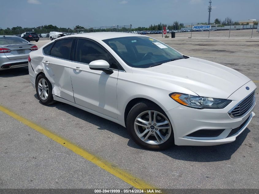 2018 Ford Fusion Se VIN: 3FA6P0HD5JR200781 Lot: 39419999