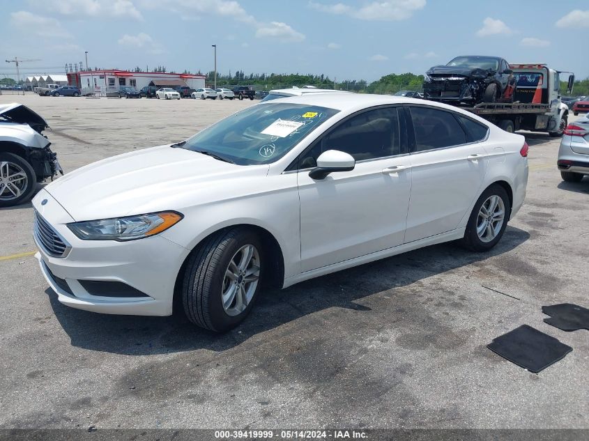 2018 Ford Fusion Se VIN: 3FA6P0HD5JR200781 Lot: 39419999