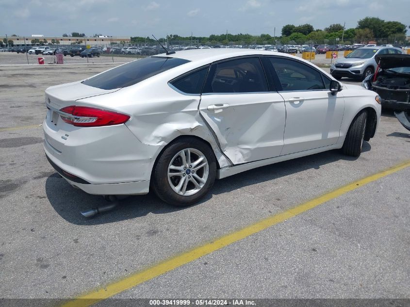 2018 Ford Fusion Se VIN: 3FA6P0HD5JR200781 Lot: 39419999