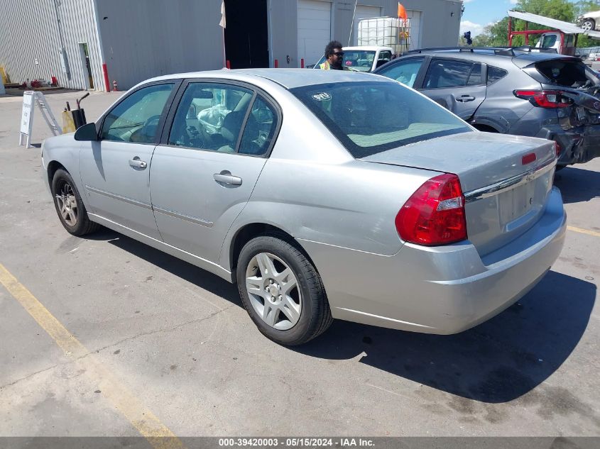 2006 Chevrolet Malibu Lt VIN: 1G1ZT51F86F191003 Lot: 39420003