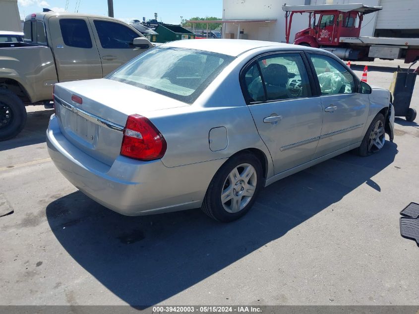 2006 Chevrolet Malibu Lt VIN: 1G1ZT51F86F191003 Lot: 39420003