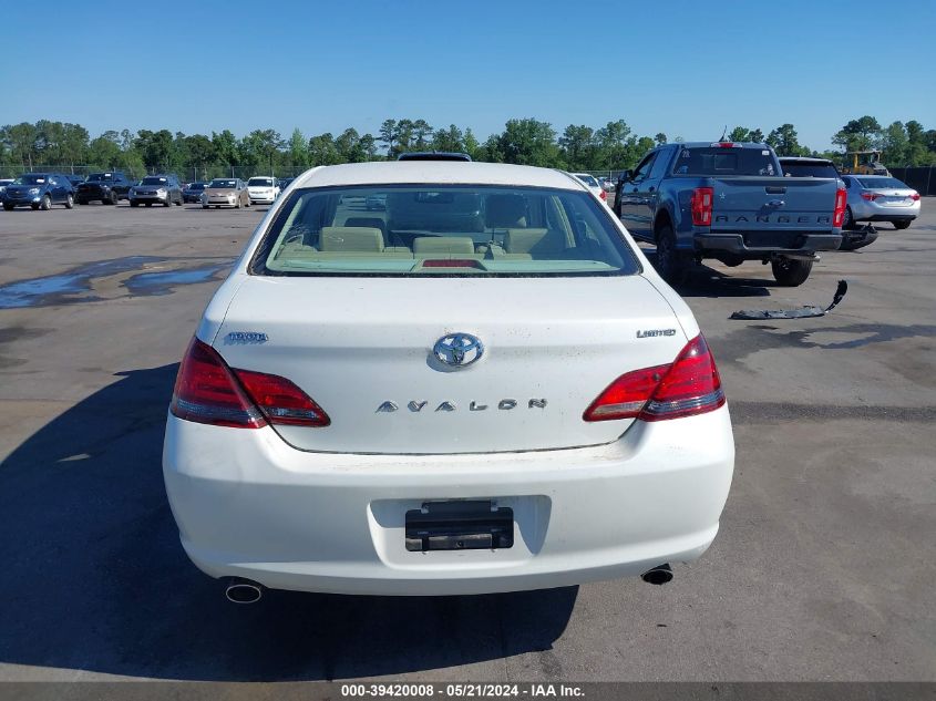 2008 Toyota Avalon Limited VIN: 4T1BK36B98U314503 Lot: 39420008