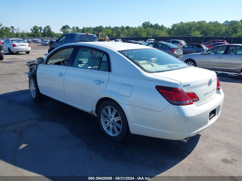 2008 Toyota Avalon Xl/Xls/Touring/Limited VIN: 4T1BK36B98U314503 Lot: 39420008