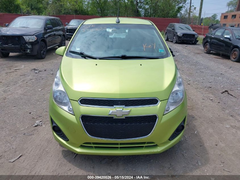 2013 Chevrolet Spark 1Lt Auto VIN: KL8CD6S9XDC575011 Lot: 39420026