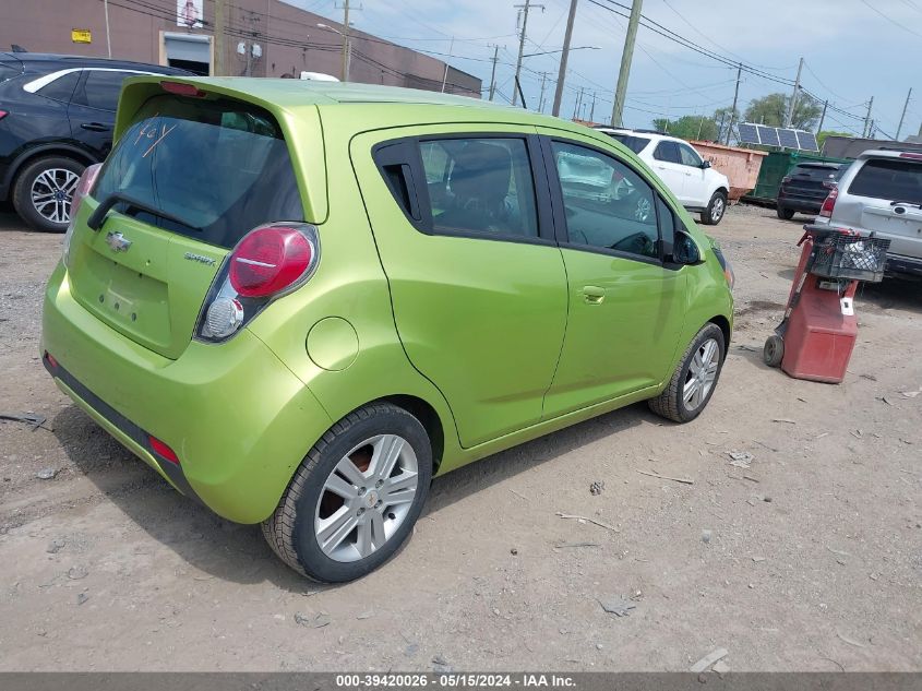 2013 Chevrolet Spark 1Lt Auto VIN: KL8CD6S9XDC575011 Lot: 39420026