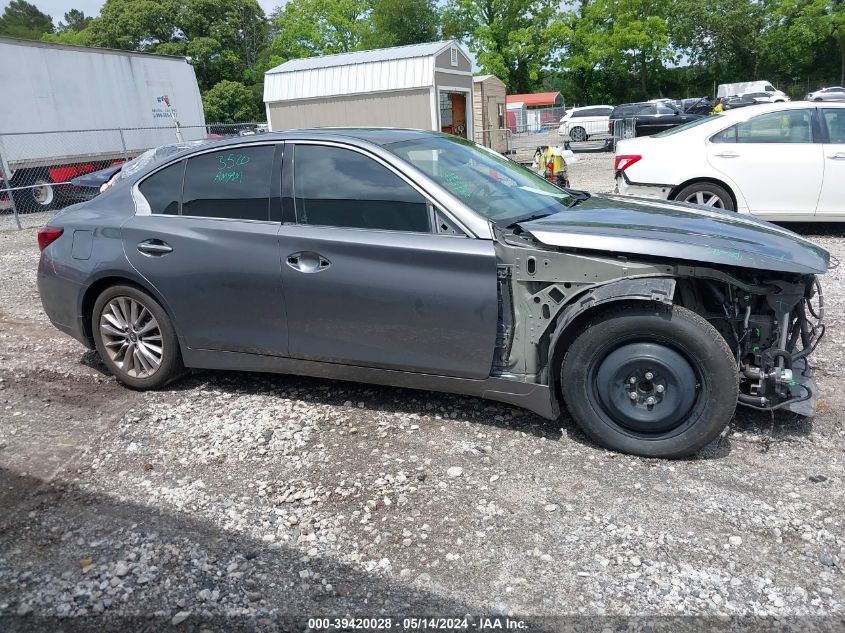 2019 Infiniti Q50 3.0T Luxe VIN: JN1EV7AP3KM512569 Lot: 39420028