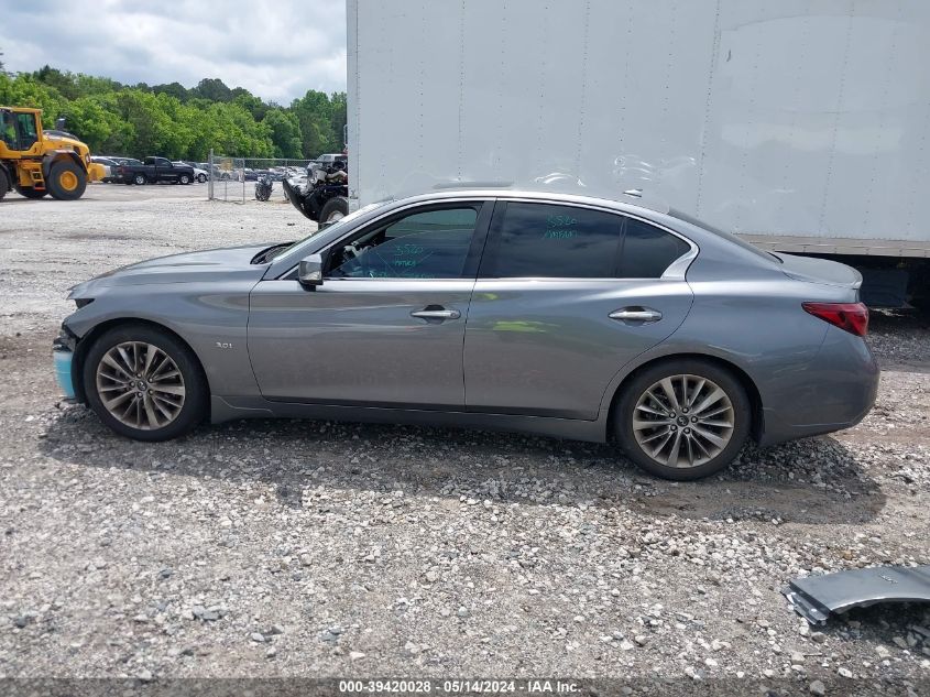 2019 Infiniti Q50 3.0T Luxe VIN: JN1EV7AP3KM512569 Lot: 39420028