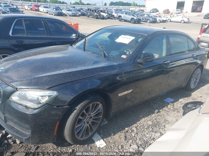 2013 BMW 750Li xDrive VIN: WBAYF8C55DD141679 Lot: 39420033