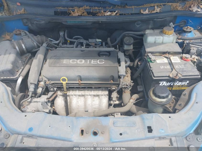 2009 Chevrolet Aveo Ls VIN: KL1TD66E29B401470 Lot: 39420036