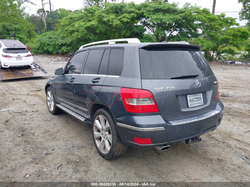 2012 Mercedes-Benz Glk 350 4Matic VIN: WDCGG8HB1CF715945 Lot: 39420038