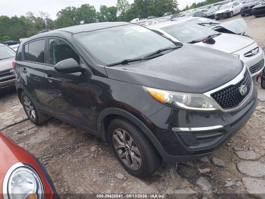 2016 Kia Sportage Lx VIN: KNDPB3ACXG7795269 Lot: 39420041