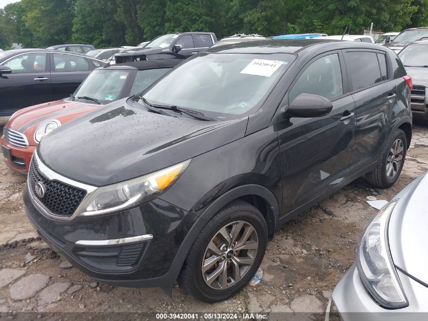 2016 Kia Sportage Lx VIN: KNDPB3ACXG7795269 Lot: 39420041