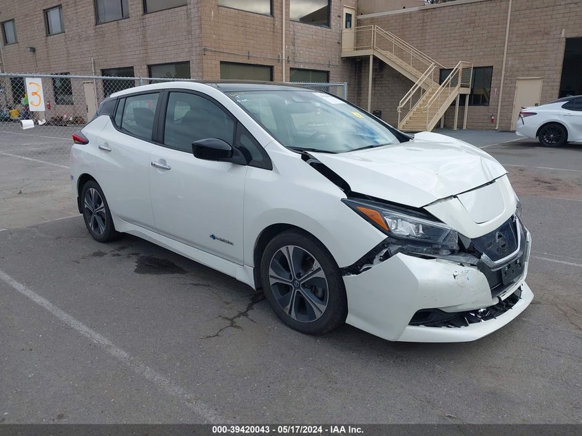 2019 Nissan Leaf Sv VIN: 1N4AZ1CP7KC304992 Lot: 39420043