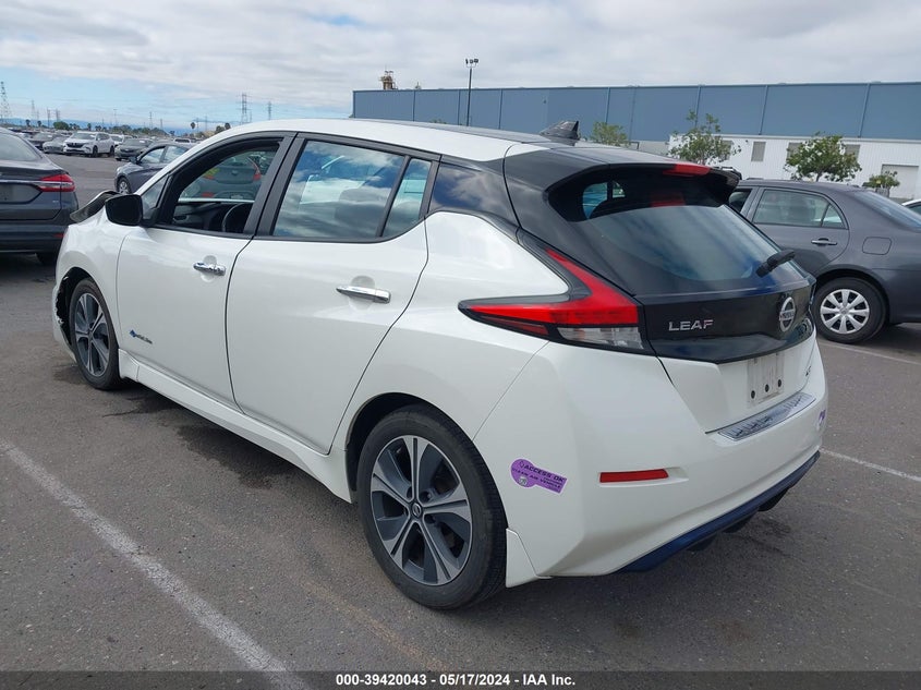 2019 Nissan Leaf Sv VIN: 1N4AZ1CP7KC304992 Lot: 39420043