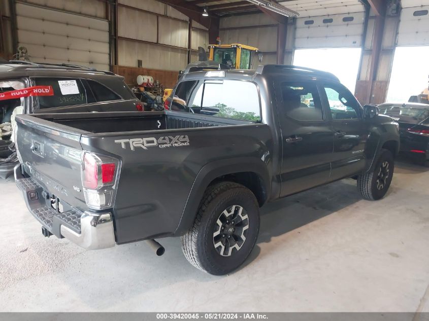 2023 Toyota Tacoma Double Cab/Sr/Sr5/Trail/Trd Sport/Trd Off Road/Trd Pro VIN: 3TMCZ5AN7PM634939 Lot: 39420045