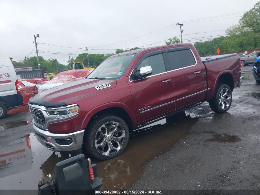 2022 RAM 1500 LIMITED - 1C6SRFHT6NN213794