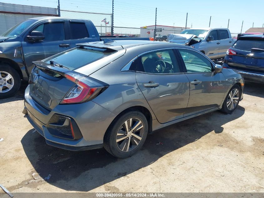 2020 Honda Civic Lx VIN: SHHFK7H33LU205537 Lot: 39420055