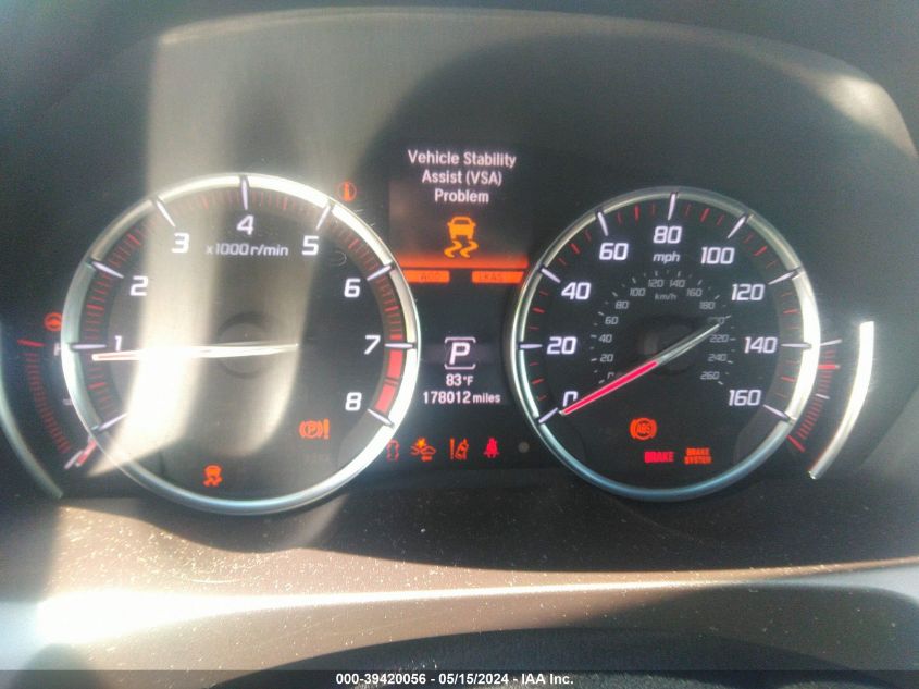 2019 Acura Tlx Tech A-Spec Pkgs VIN: 19UUB1F64KA003253 Lot: 39420056