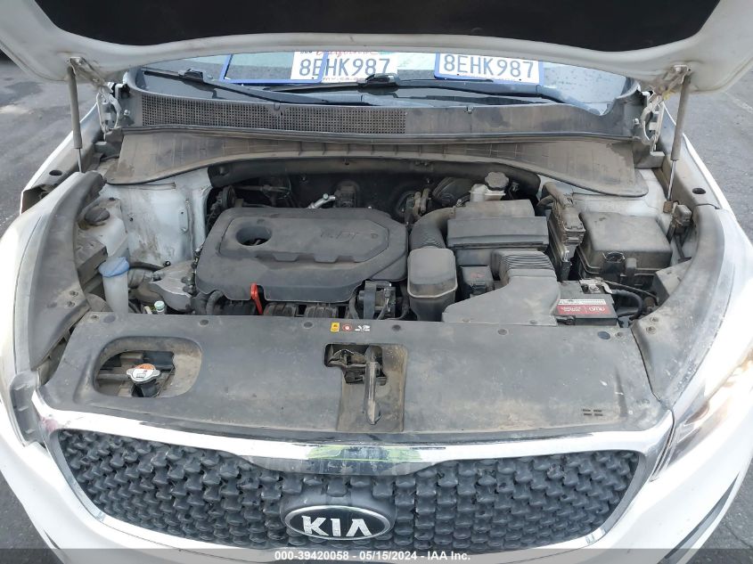 2016 KIA SORENTO 2.4L LX - 5XYPG4A37GG115080