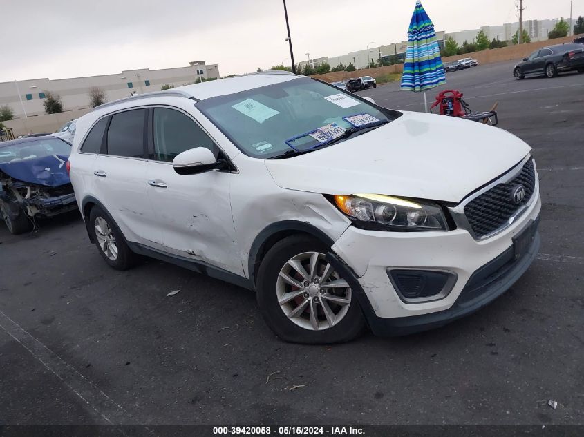 2016 KIA SORENTO 2.4L LX - 5XYPG4A37GG115080