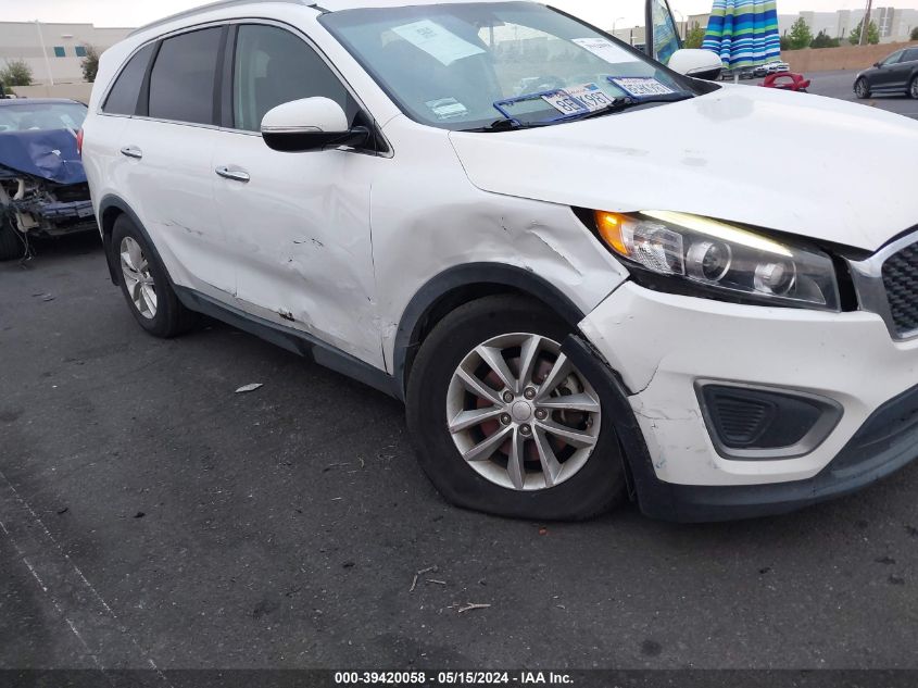 2016 KIA SORENTO 2.4L LX - 5XYPG4A37GG115080