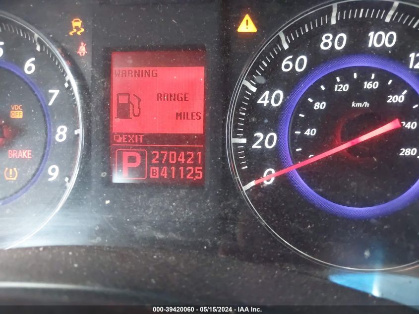 2009 Infiniti Fx35 VIN: JNRAS18W89M157388 Lot: 39420060