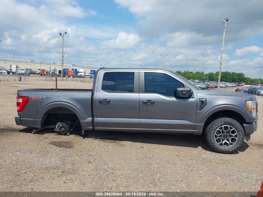 2021 Ford F-150 Xl VIN: 1FTEW1EP1MFA45922 Lot: 39420064