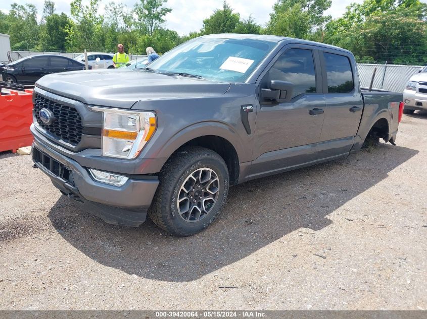 2021 Ford F-150 Xl VIN: 1FTEW1EP1MFA45922 Lot: 39420064