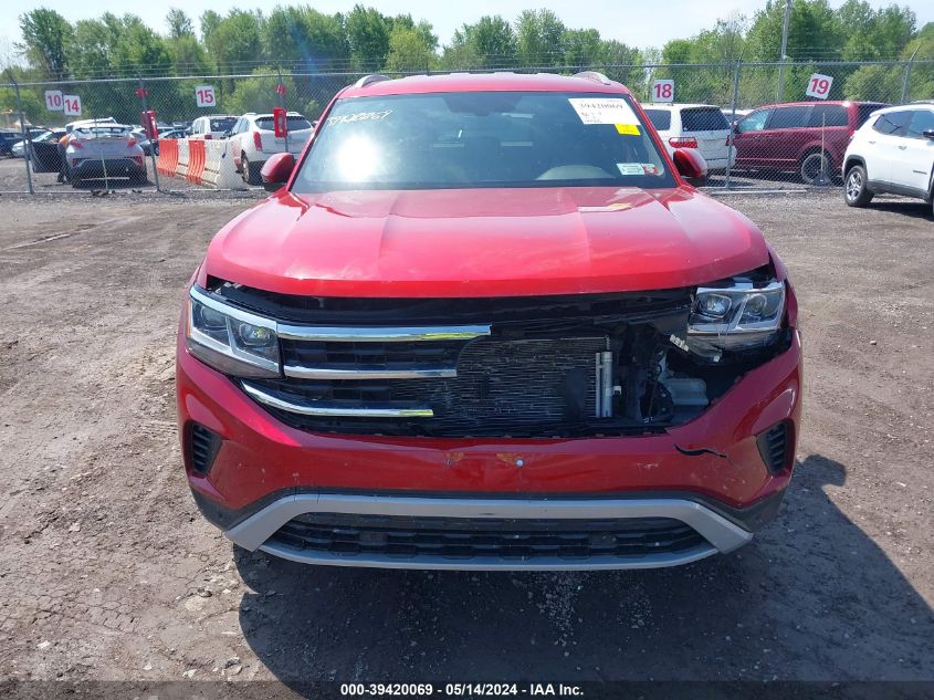 2022 Volkswagen Atlas Cross Sport 3.6L V6 Se W/Technology VIN: 1V2HE2CA9NC220603 Lot: 39420069