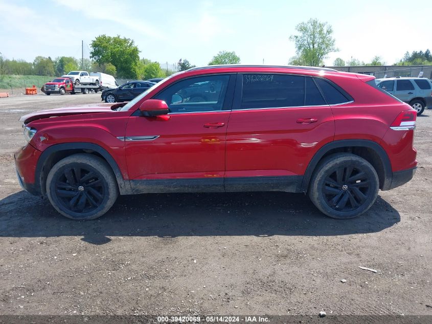 2022 Volkswagen Atlas Cross Sport 3.6L V6 Se W/Technology VIN: 1V2HE2CA9NC220603 Lot: 39420069