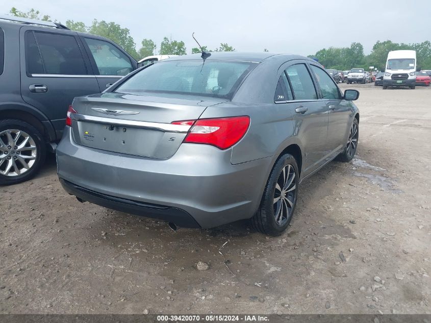 2012 Chrysler 200 S VIN: 1C3CCBHG4CN159214 Lot: 39420070