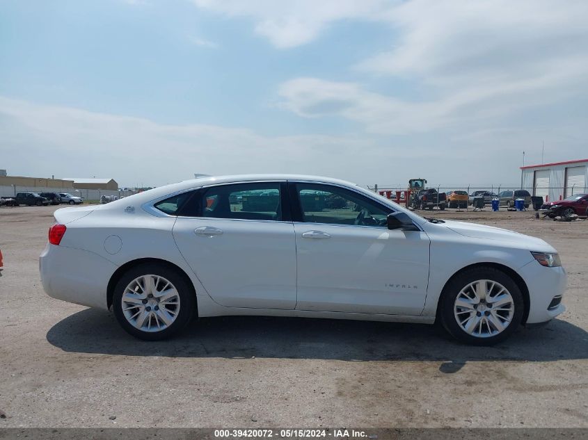 2018 Chevrolet Impala Ls VIN: 2G11Z5SA3J9143960 Lot: 39420072