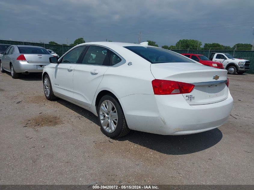 2018 Chevrolet Impala Ls VIN: 2G11Z5SA3J9143960 Lot: 39420072