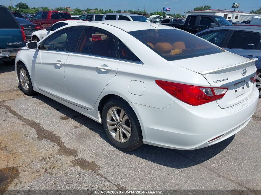 2013 Hyundai Sonata Gls VIN: 5NPEB4AC3DH536837 Lot: 39420079