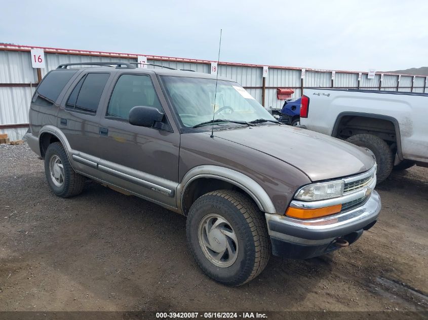 2000 Chevrolet Blazer Lt VIN: 1GNDT13W5Y2111701 Lot: 39420087