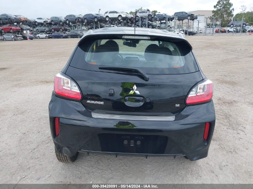 2024 Mitsubishi Mirage Se VIN: ML32AWHJ6RH005808 Lot: 39420091