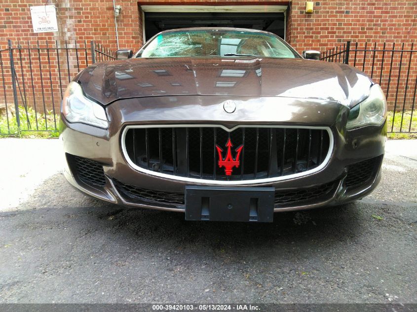 2014 Maserati Quattroporte VIN: ZAM56RRA7E1076705 Lot: 39420103