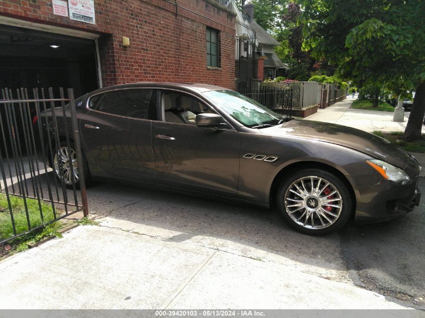 2014 Maserati Quattroporte VIN: ZAM56RRA7E1076705 Lot: 39420103