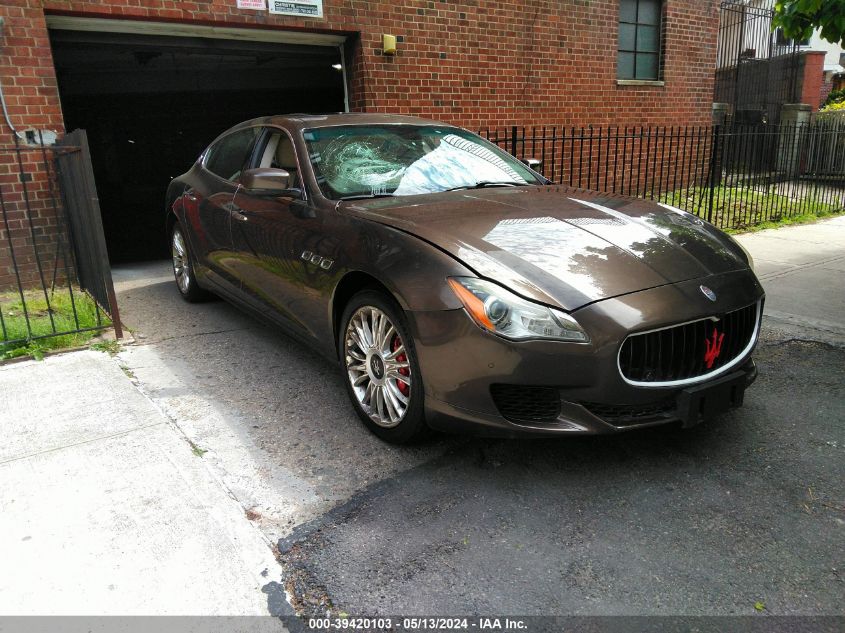 2014 Maserati Quattroporte VIN: ZAM56RRA7E1076705 Lot: 39420103