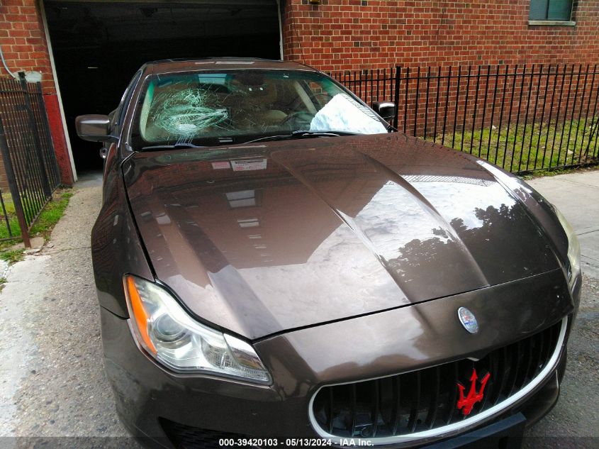 2014 Maserati Quattroporte VIN: ZAM56RRA7E1076705 Lot: 39420103